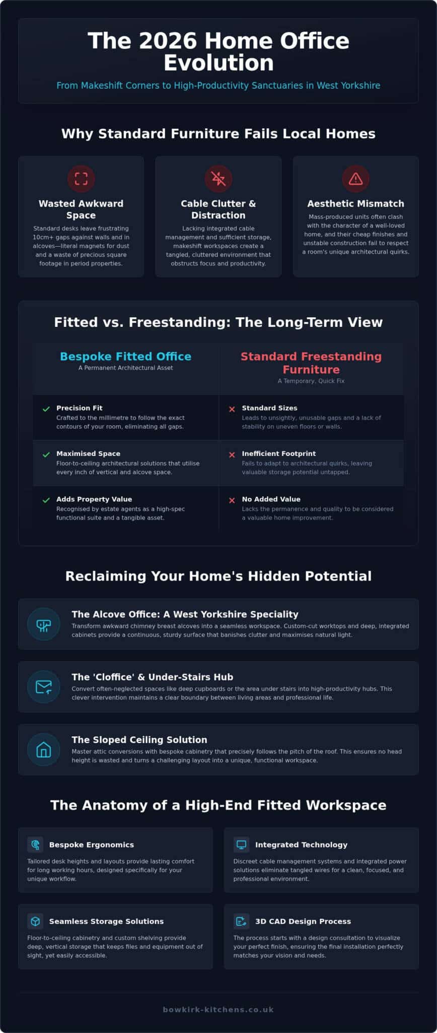 Fitted Home Office Castleford: The 2026 Guide to Custom Workspaces