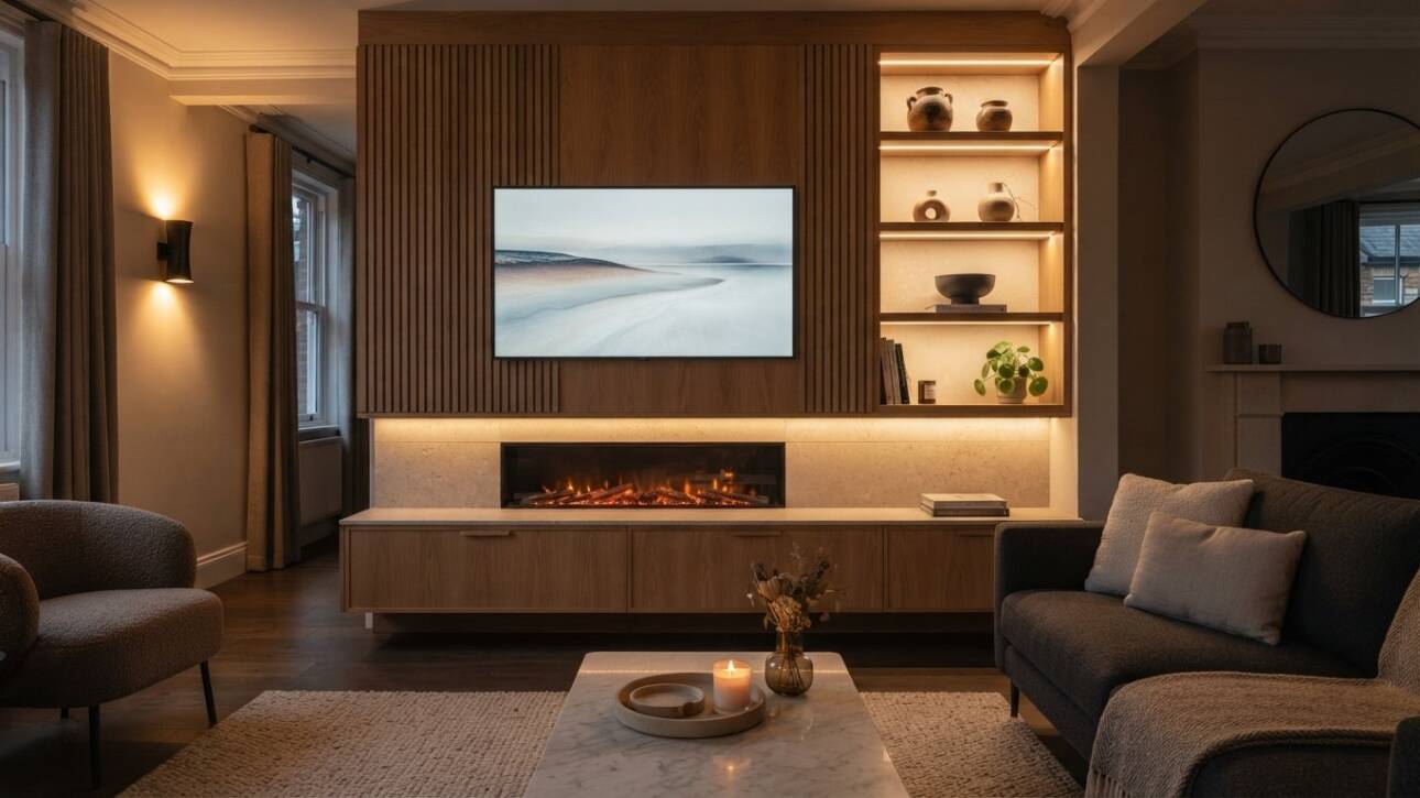 Bespoke TV Wall Unit Design in Castleford: The 2026 Media Wall Guide