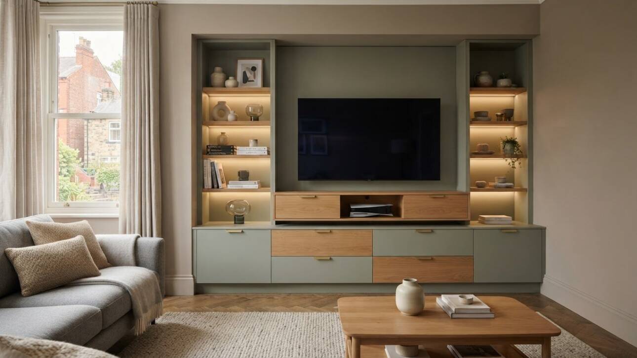 Bespoke TV Units in Castleford: Finishes, Features and Prices