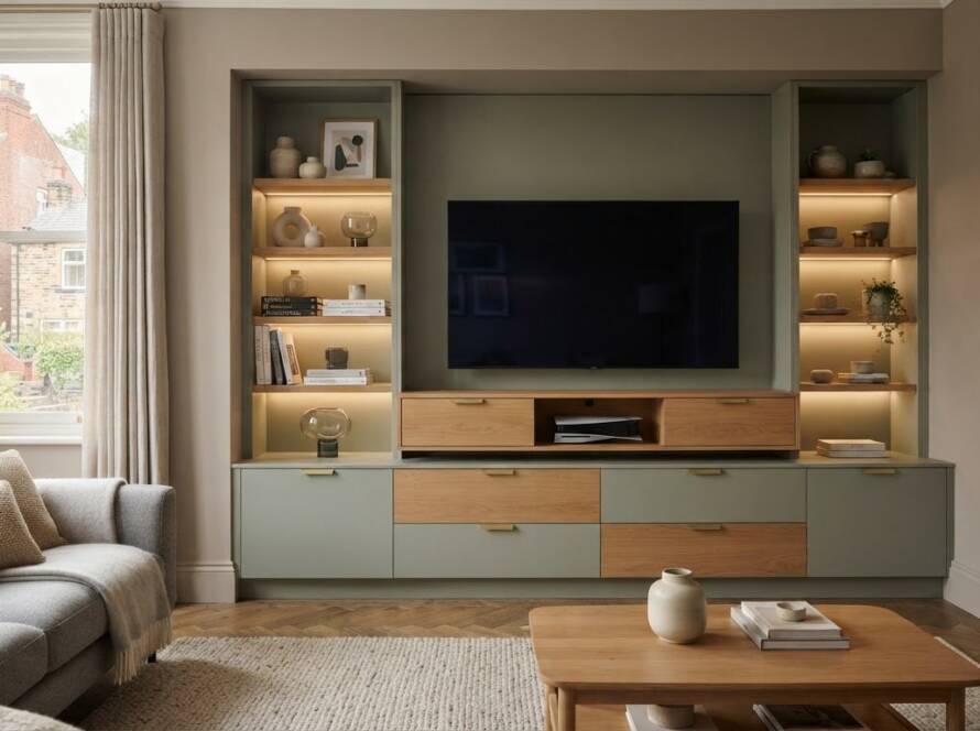 Bespoke TV Units in Castleford: Finishes, Features and Prices