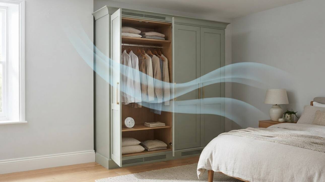 How to Prevent Mould in Fitted Wardrobes by Improving Airflow