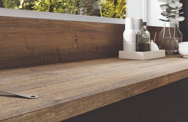 Laminate kitchen worktops