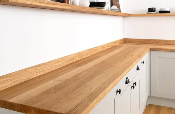 solid timber kitchen worktop